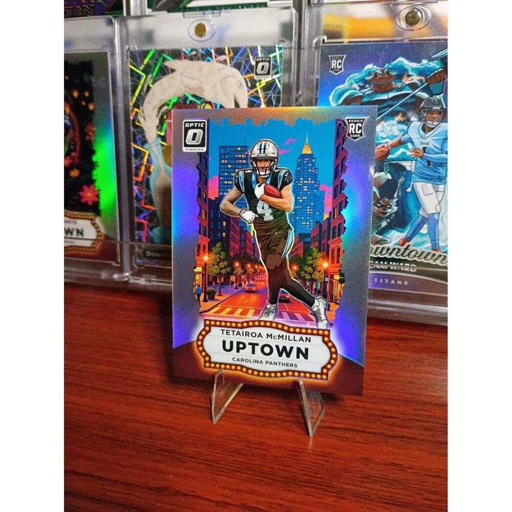 2025 Panini Donruss Optic Uptowns Tetairoa McMillan #20 (RC) CAR Panthers
